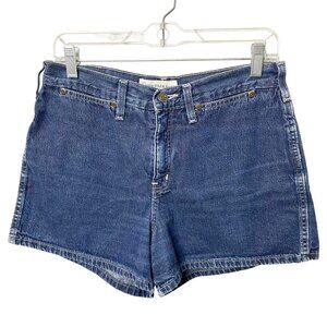 Vintage Y2K Canyon River Blues Mid Rise Blue Denim Jean Shorts Juniors Size 9